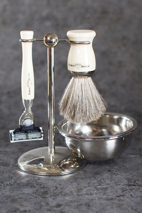 Edwin Jagger - Kit i 4 Delar Ivory