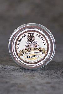 Mr Bear Family - Moustache Wax Citrus